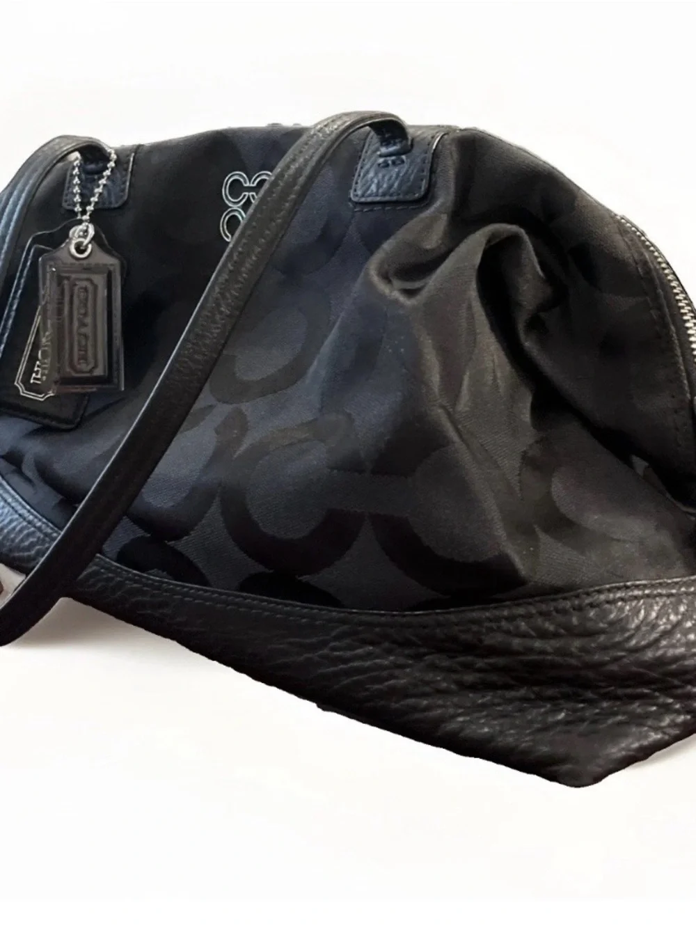 Coach black shoulder